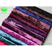 Tissu velours Warp Knitting Ice (BS2104)